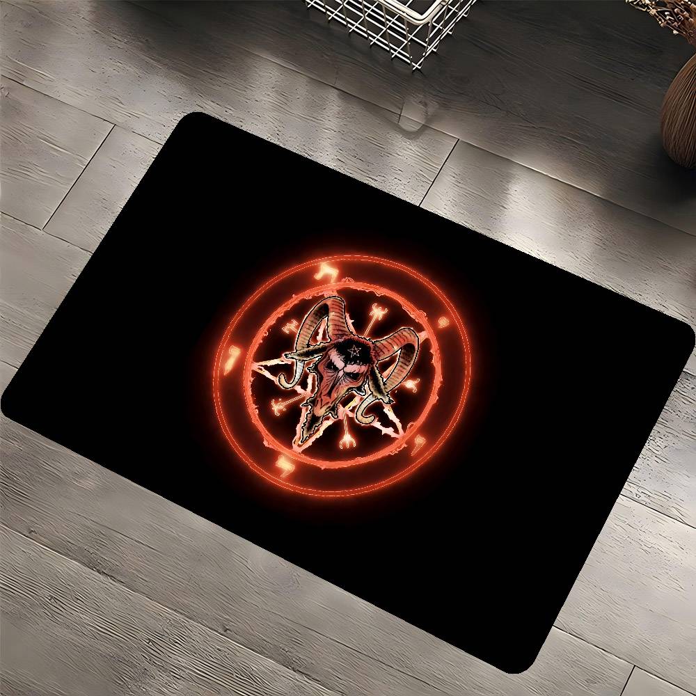 

Бафомет Левіафан Килимок для вхідних дверей Скандинавський стиль Домашній килимок для вхідних дверей Килимки для ванної-туалету Килимок для декору спальні Готельний килимок 40x60 cm