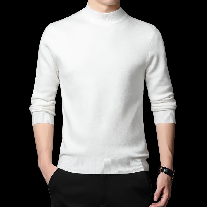 Heng Yuan Xiang Men's HYT81668 Winter Thickened Loose-Fit Round Neck Knit Sweater