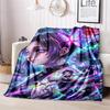 Japanese Manga Artist Koyoharu Gotouge's Demon Slayer Blanket Soft and Portable Four Season Home Bed, Office Travel, Lunch Break, Warm Blanket K26