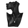 Copper for women wedding Noble Beautiful fashion Elegant charm pretty pendant chain Necklace jewelry