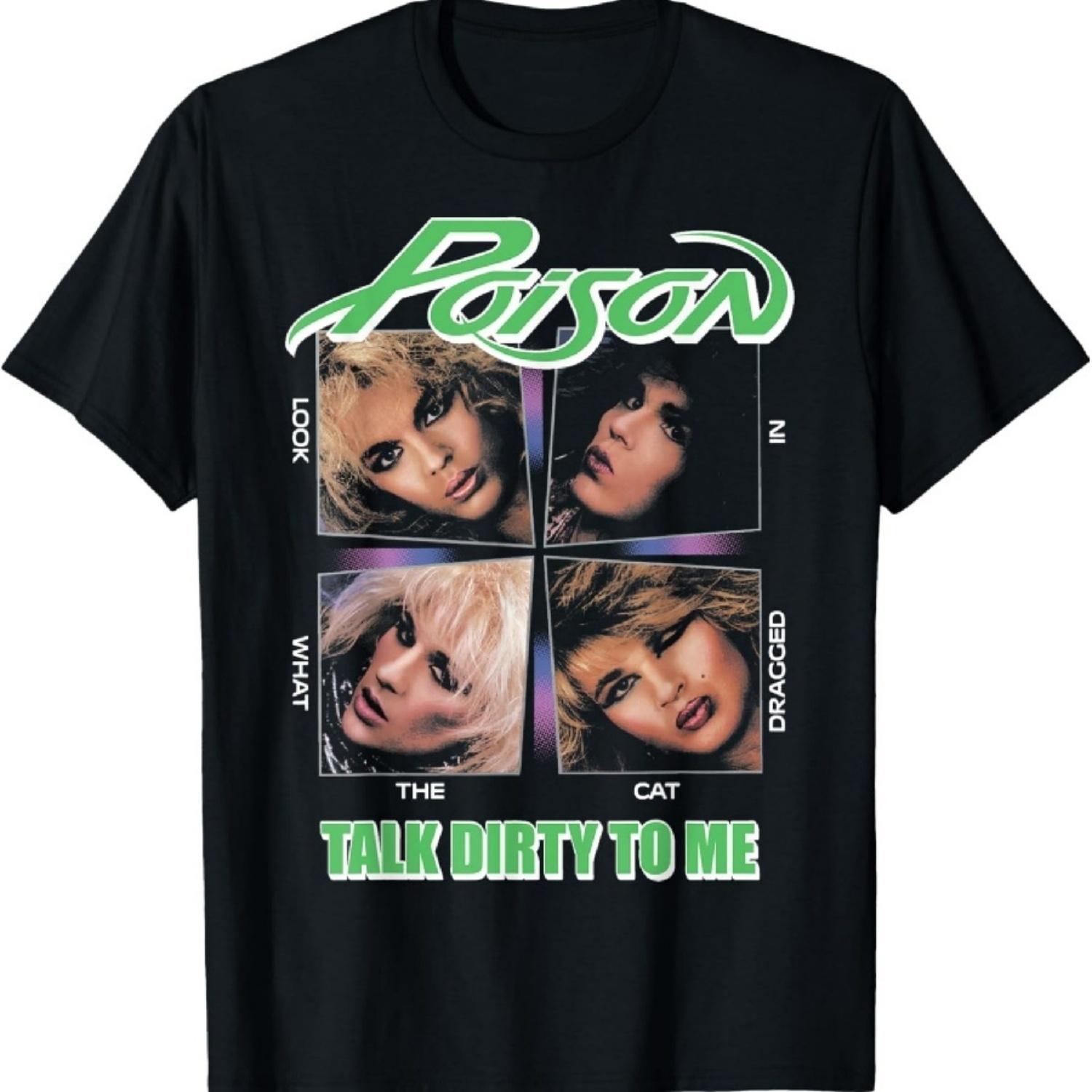 Poison - Футболка Talk Dirty To Me XXXXXL разноцветный