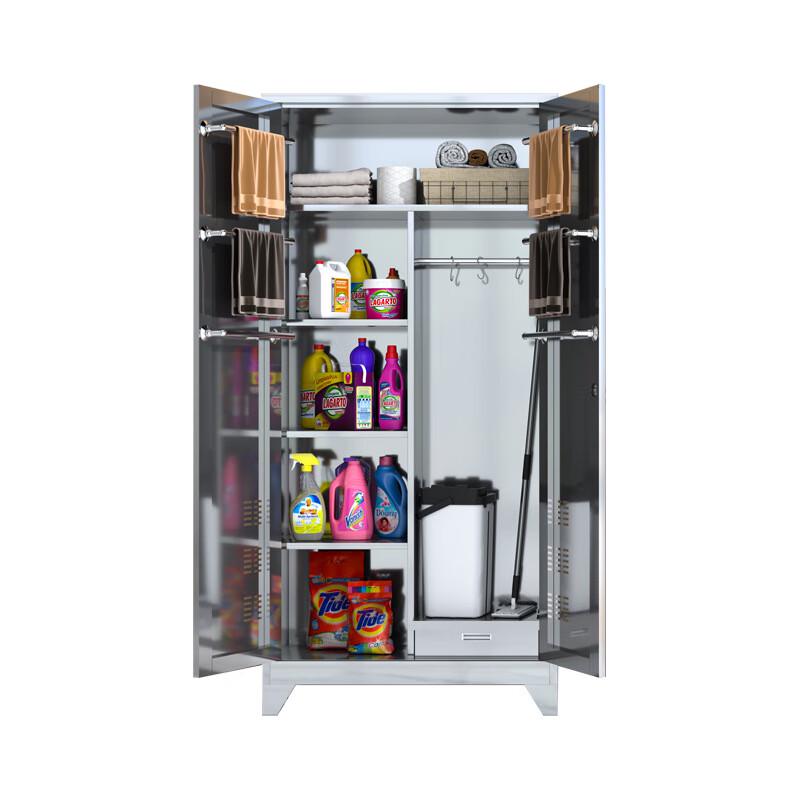 Taishite Mop & Broom Storage Cabinet