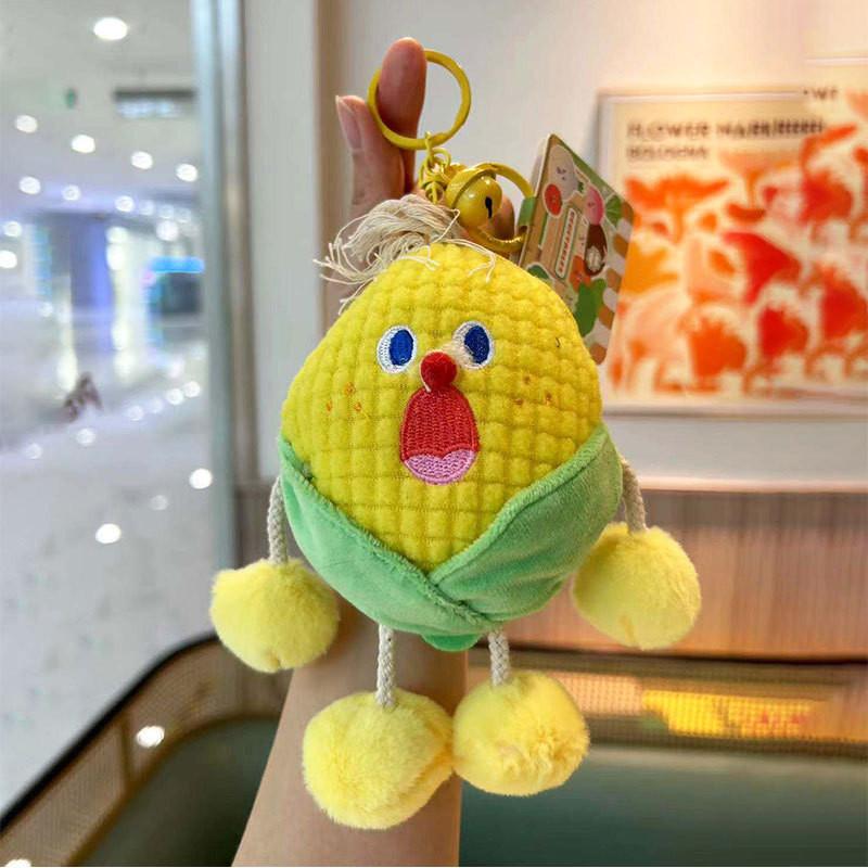 

Овощной пищащий милый плюшевый кошелек для монет брелок забавный и необычный подарок StyleQ