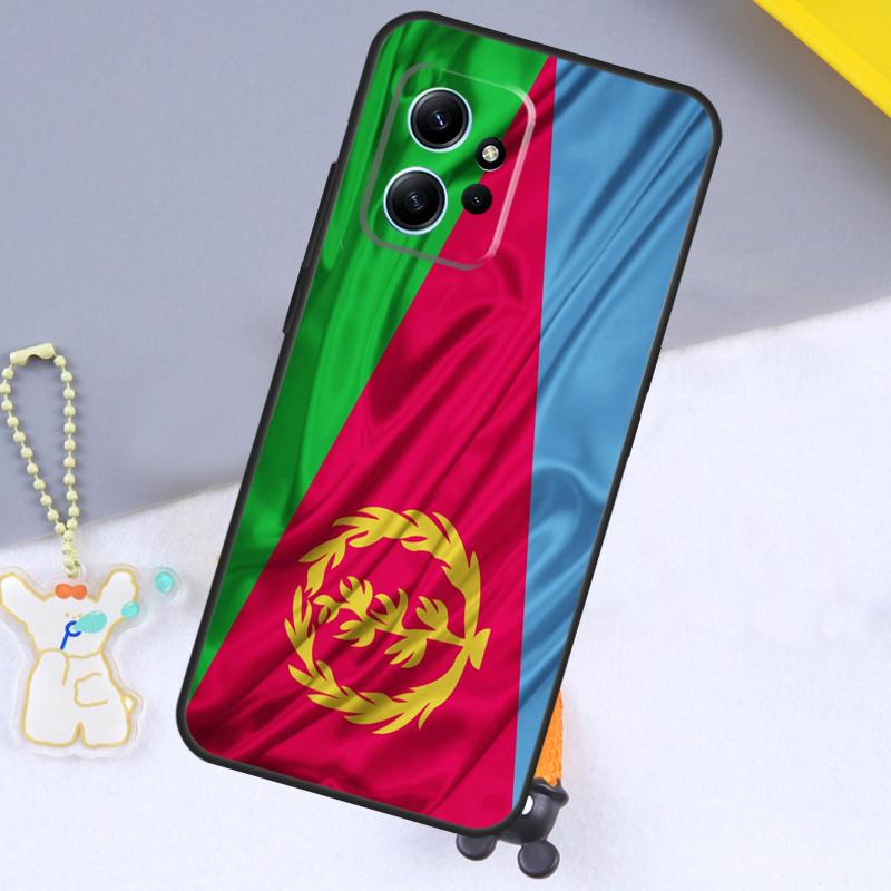 

Eritrea Flag Case For Xiaomi Redmi Note 14 13 9 10 11 12 15 Pro Plus Cover For Redmi 15 C 14C 12C 10C 13C Redmi Note 11 Pro