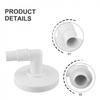 Above Ground Pool Skimmer Vacuum Hose Adapter Plate Convenient Pump