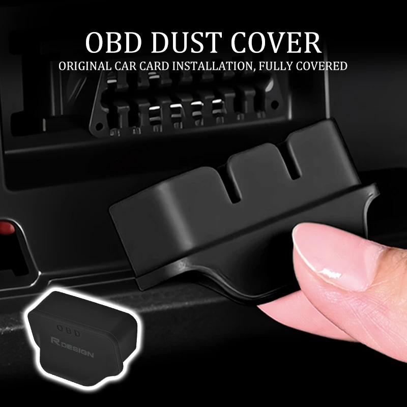 Cache-poussière OBD Capuchon Protecteur Imperméable Interface de Port de Diagnostic Pour Volvo V50 S60 XC60 S40 XC40 XC90 V60 S80 S90 V90 V70 T6