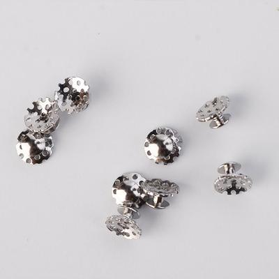 10 Pcs High Quality Orthodontic Lingual Button with Hole Dental Low Profile Button with Perforated Base