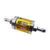 Oil Filter Strong Strength Metal Golden Powerful Filtering Stain Resistant Rust Proof Fuel Filter