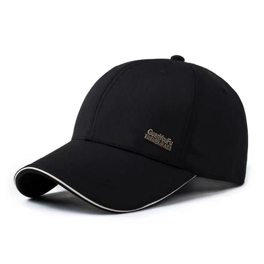 Unisex Guanyoufu Letter Label Baseball Caps Spring Autumn Outdoor Adjustable Casual Hats Sunscreen Hat