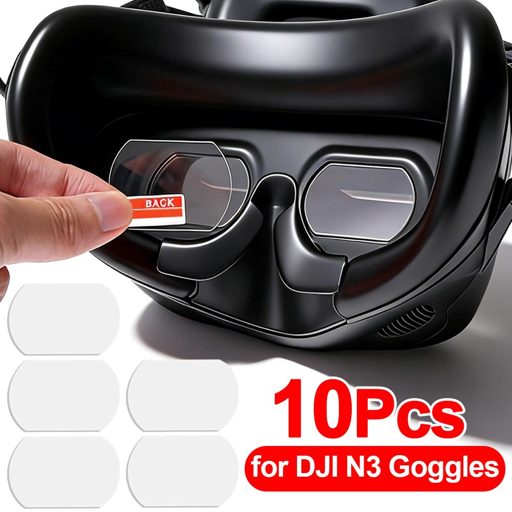 For DJI N3 Flight Goggles Camera Lens Films 9H Hardness Tempered Glass Anti-scratch Dustproof Camera Cover for DJI Goggles N3