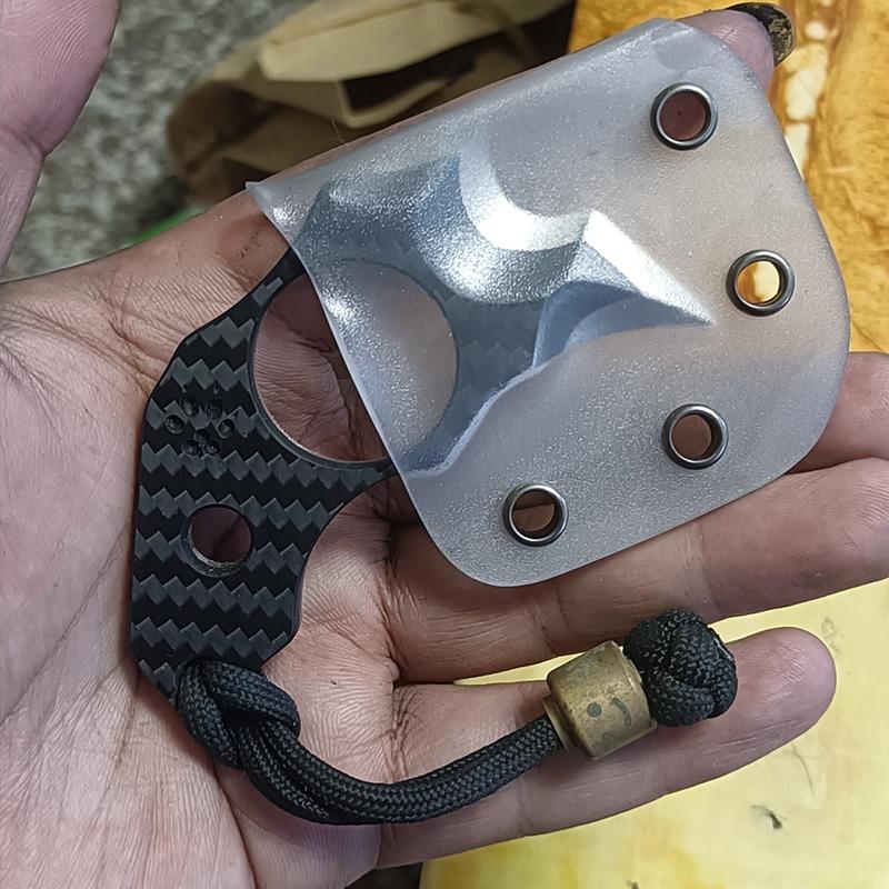 1ks Poloprůhledná matná termoplastická deska Kydex pro materiál na výrobu pouzder na nože a pouzder na zbraně - Kydexová deska Materiál pouzdra
