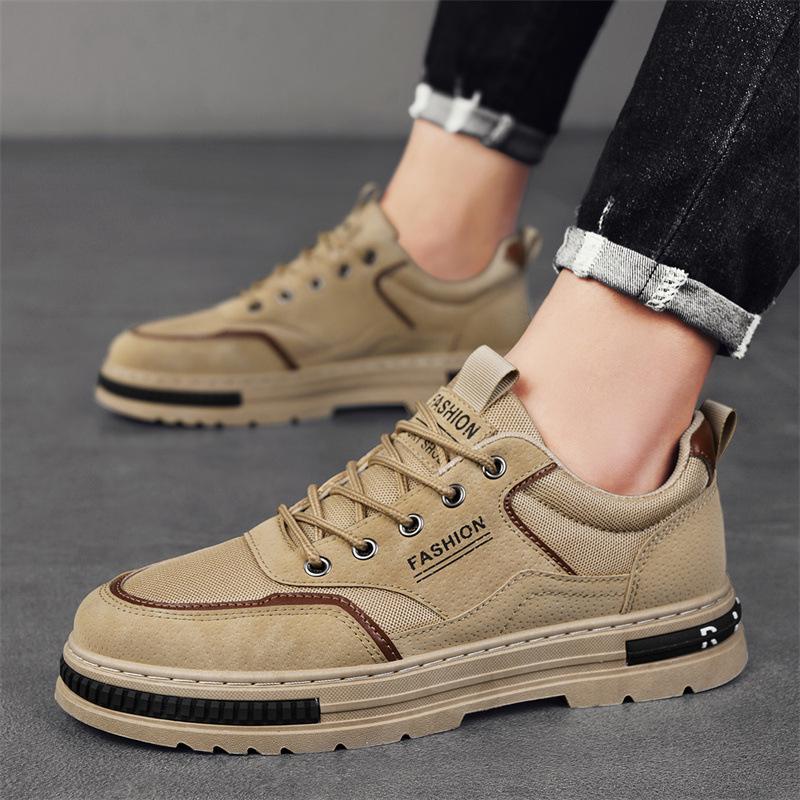 

Men s Waterproof Non-Slip Casual White Sneakers - Lightweight, Trendy Autumn Sports Shoes Size 44