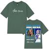 Singer Ana Unisexa Tour 2026 New Album T Shirt Unisex Wounisexs Cotton Oversized Tshirts Casual  Aesthetic Fashion Tshirt Streetwear Bl