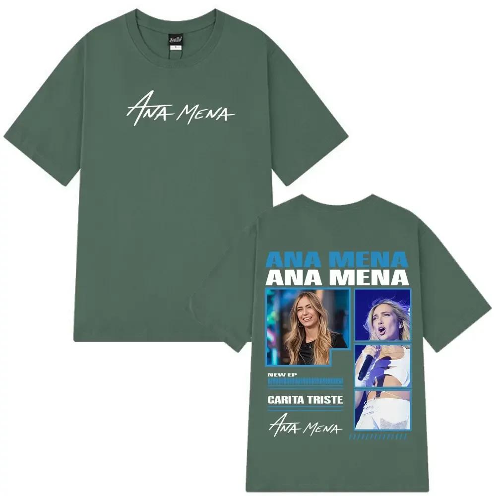 Singer Ana Unisexa Tour 2026 New Album T Shirt Unisex Wounisexs Cotton Oversized Tshirts Casual  Aesthetic Fashion Tshirt Streetwear Bl