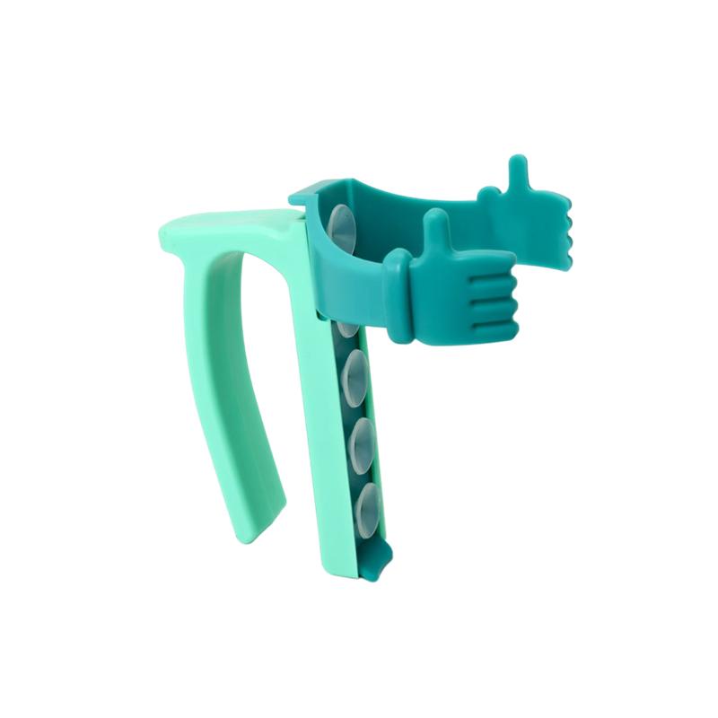 

Герметичная крышка для банки с газировкой с трубочкой и держателем, герметичный колпачок-заглушка для банки и термоизолирующий чехол для банок 12 унций, подстаканник в автомобиле синий