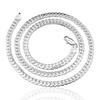 Meier 5mm Car Lace Side Chain Necklace Jewelry Jewelry Accessible Luxurycasualtrendy Punk Style Silver Jewelry