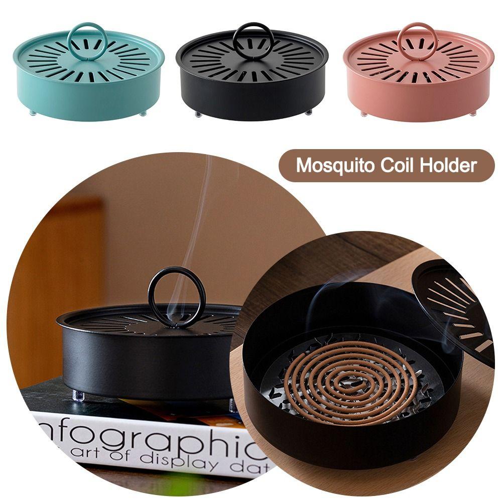 Portable Gnat Coil Holder Multifunctional Incense Holders for Household Bedroom Patio