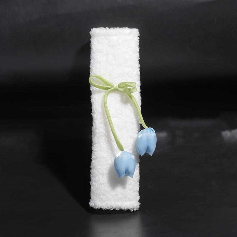 Seat Belt Shoulder Protector Premium All Season Tulip Decorative Safety Shoulder Pads For Car Interiors