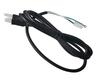 Universal Wood Pellet Smoker Grill Three-prong Power Cord SJTW Length 1850mm Wire Number 18AGW