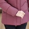 Plus Size XL-6XL Winter Coats for Women Short Parkas Hooded Elegant Loose Thick Warm Outerwears Middle Age Lady Jackets
