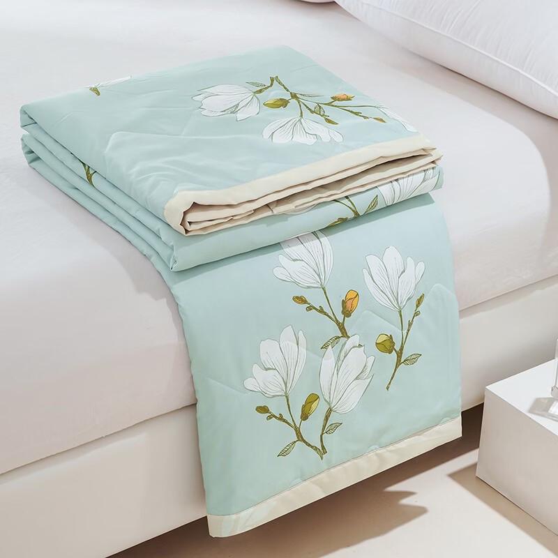 Yalu Brushed Printed Corn Fiber All-Season Quilt