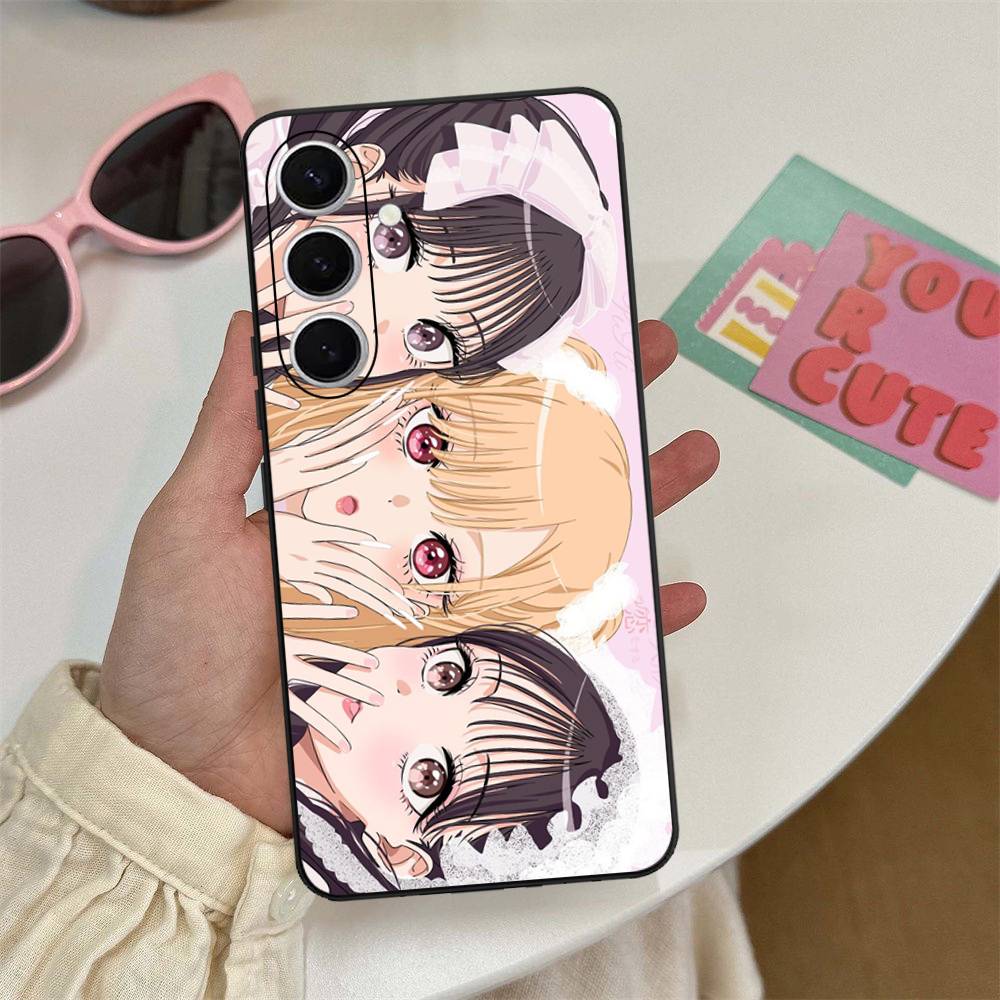 Anime My Dress Up Darling Phone Case For Samsung S 24 Fe 25 Ultra Plus 20 Lite 21 30 22 23 24 22 Ultra 5G Fundas