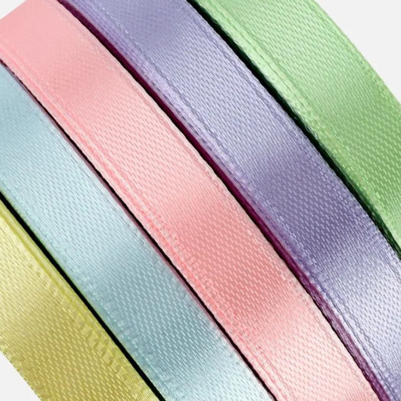 22 Meters/Roll 10 Mm Silk Satin Ribbons Christmas Halloween Birthday Party Gift Wrapping Ribbons Diy Handmade Crafts Material