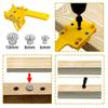 Woodworking Dowel Jig Fits 6/8/10mm Drill Guide W/ Drills Metal Sleeve Wood Drilling Doweling Hole Saw Tools Handheld Jigs