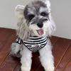 Breathable Striped Summer Vest for Small Dogs: Schnauzer, Yorkshire Terrier, Teddy