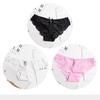Panties Woman Sexy Lace Briefs Transparent Female Underwear Hollow Out Cotton Crotch Girls Underpants 3 Pcs/Set