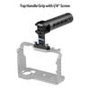 Gagia Bar Grip Top Top Grip with 2 Standard 1 4 20 Holes 3 Cold Shoe Mounts for Mirrorless Cameras   Flash Light Microphone