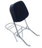 Honda Joker 50 90cc Sissy Bar with Rear Custom Aftermarket Carrier, Backrest, Chrome, General-purpose, Motorcycle, Parts,