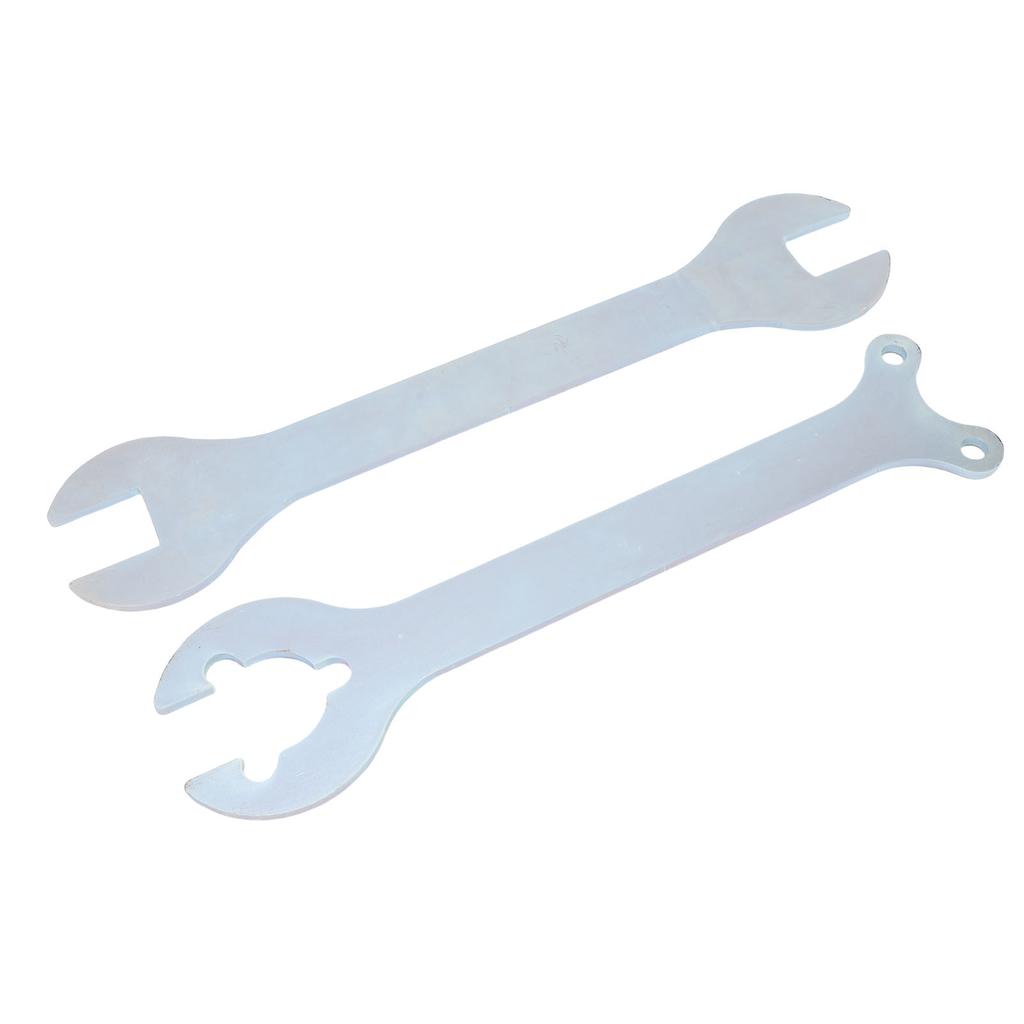 2PCS Viscous Fan Tool Steel Viscous Fan Spanner Wrench Tool Set Replacement for Land Rover Discovery 3 TDV6