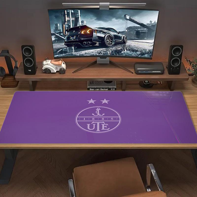 Újpest FC Print Cushion Non-slip Laptop Tablet Big Mousepad XXL Mat Mini PC Playmat With Lock edge