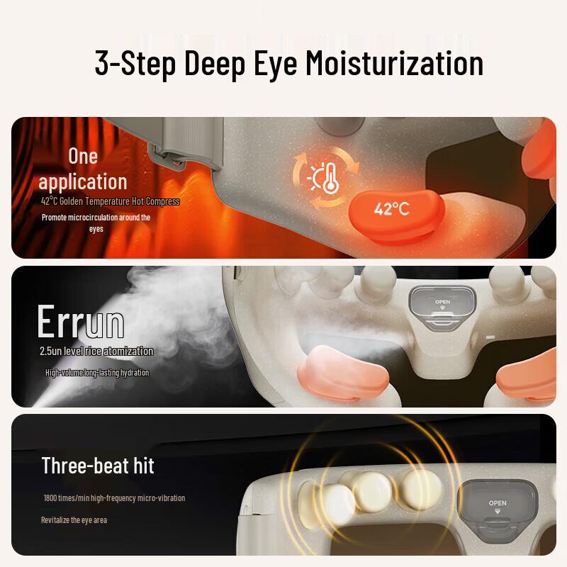 Breo See 7R Moisturizing Eye Massager CN Plug (adapter Included)