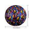 Lionel Messi Theme Soccer Ball Size 5 Soccer Ball Soft Touch Professional Training Football for Outdoor Sports
