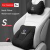 Bull Horn Car Headrest Neck Support Waist Pillow For Xc60 Xc90 V40 V60 S60 XC40 V50 V90 S80 C40 V70 XC70 C30 EX90 Rdesign