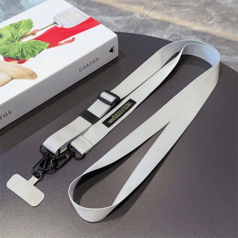 

Двойной ремешок для мобильного телефона с пряжками, прочная конструкция, стиль халтер, защита от потери, подвеска-сумка для телефона, длинный кроссбоди