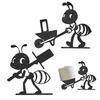Roll Holder with Ant Design Decorative Toilet Paper Holder Lightweight PLA Paper Dispenser for Bathroom Accessory