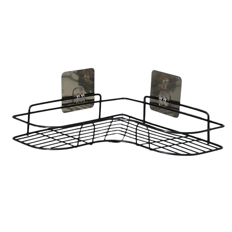 Punch-Free Wall-Mounted Bathroom Storage Rack