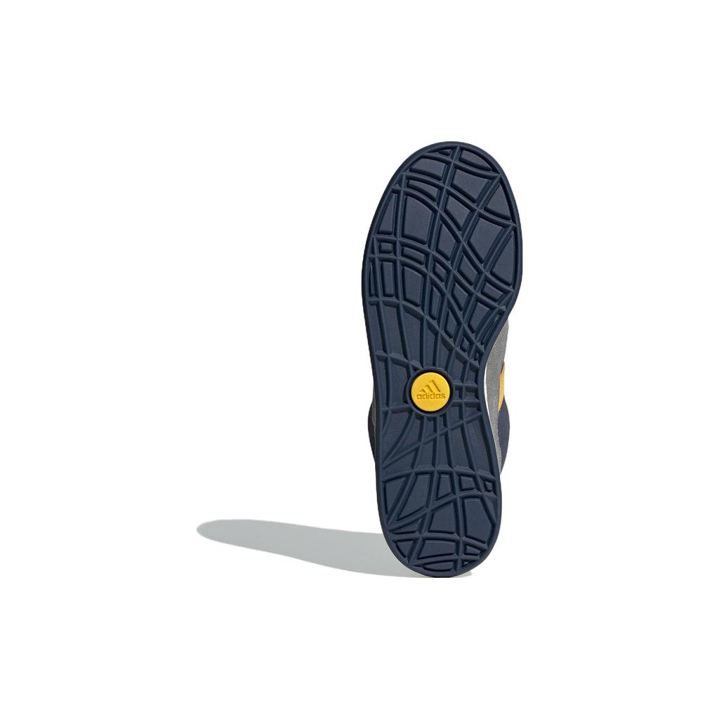 Adidas Originals Adimatic Semišové Pohodlné Odolné Lehké Nízké Skate Boty Unisex Skate Boty Modré Žluté ID0999