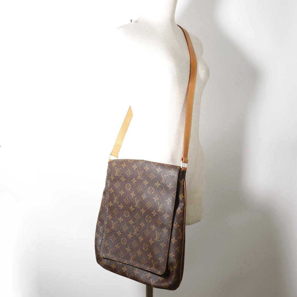 LOUIS VUITTON Muset Shoulder Bag M51256 Brown Monogram canvas Women Used
