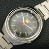 GENUINE VINTAGE SEIKO 5 AUTOMATIC 7019A JAPAN MENS BLACK DIAL WATCH a701910-5 R207-a701910
