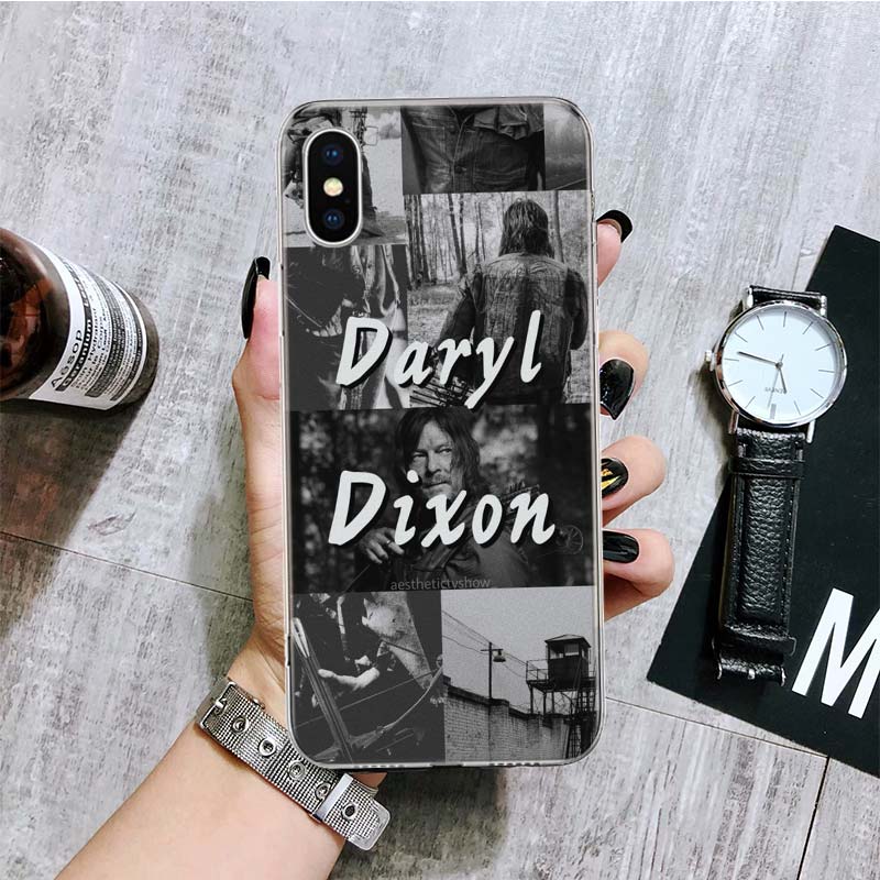 The Walking Dead Daryl Dixon Phone Case For iPhone 18 17 Air 16 15 Plus 11 14 Pro Max 13 Mini 12 7 8 + SE Pattern Art Customized Co