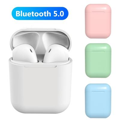 אוזניות ספורט אלחוטיות inPods12 Macaron Bluetooth 5.0 עם בקרת מגע