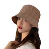 Fashion Bucket Hat Women's Simple Versatile Sunscreen Basin Hat Casual Student Trend Couple Hat