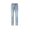 GIOVANNI VALENTINO Herren Cool-Feel Straight-Leg Jeans aus Denim