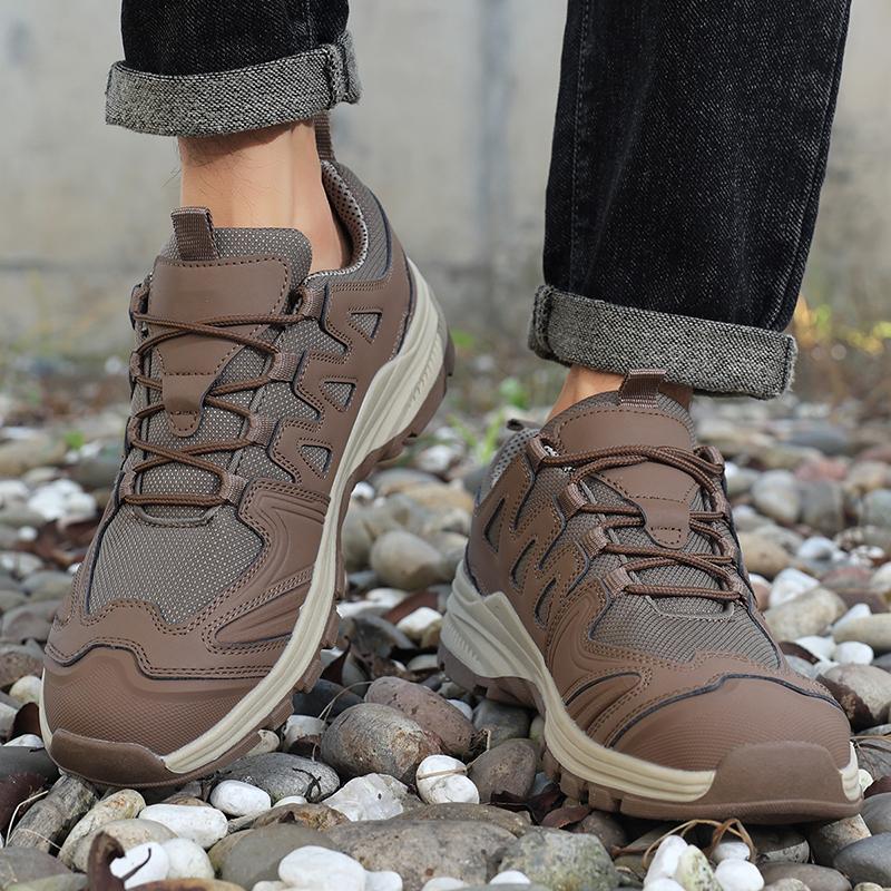 Anti-slip Hiking Shoes for Men Breathable Outdoor Sports Shoes Climbing Trekking Sneakers Anti-collision Big Size 39-48