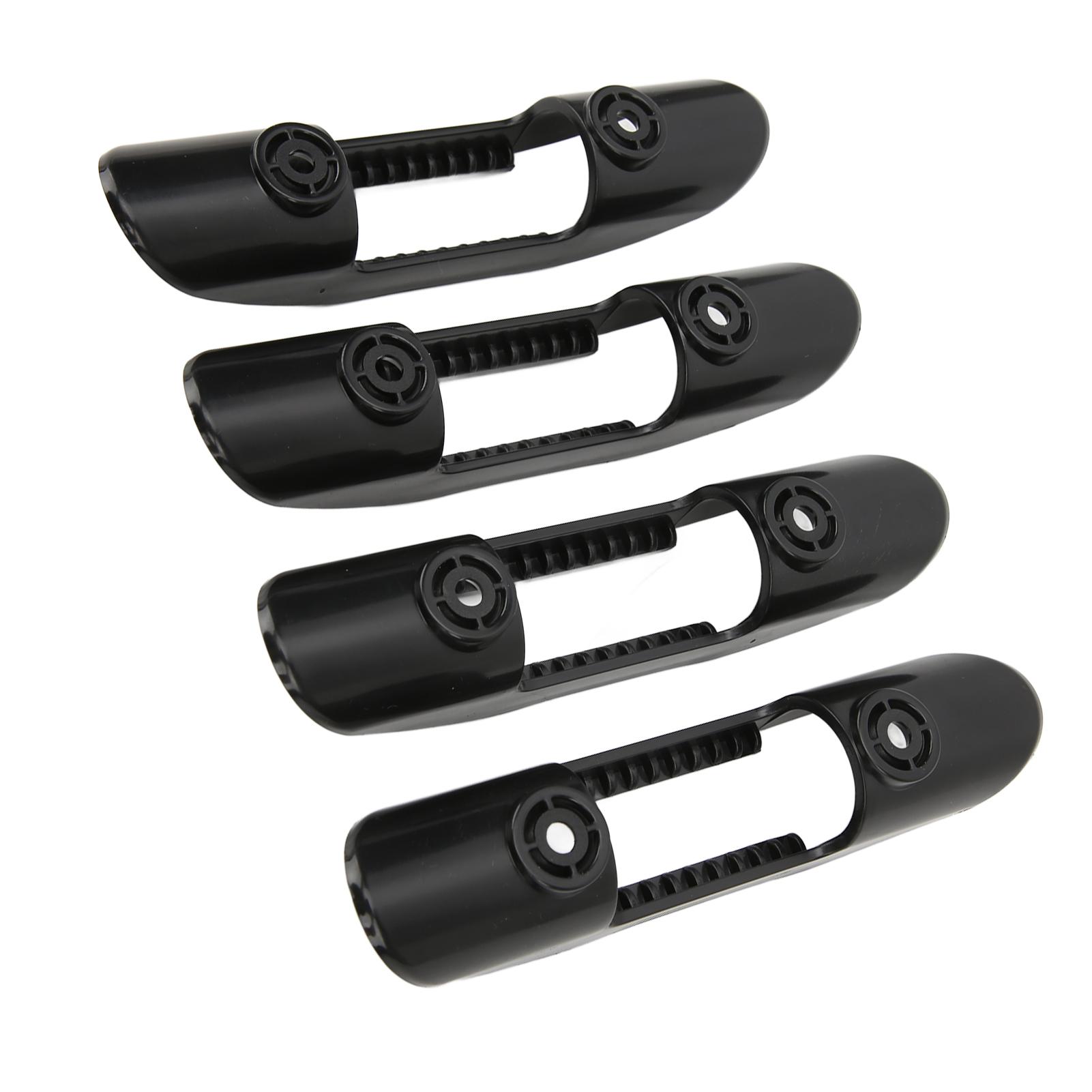 

ABS Plastic Kayak Paddle Clip Universal Ship Boat Paddle Holder Accessory with Screws Black