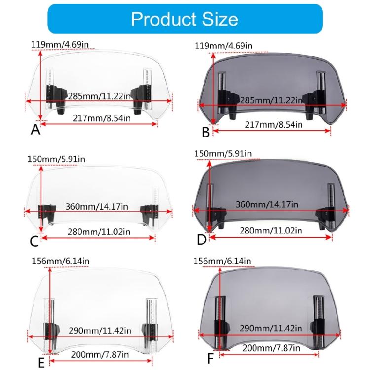 Foldable Motorcycle Windscreen Barrier Sturdy for Effective Wind Resistance Bikers Travel Friendly Easy Carry Windshield